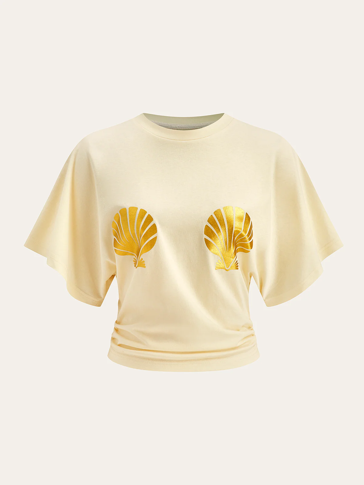 Shell Print T-Shirt - Wholesalesil