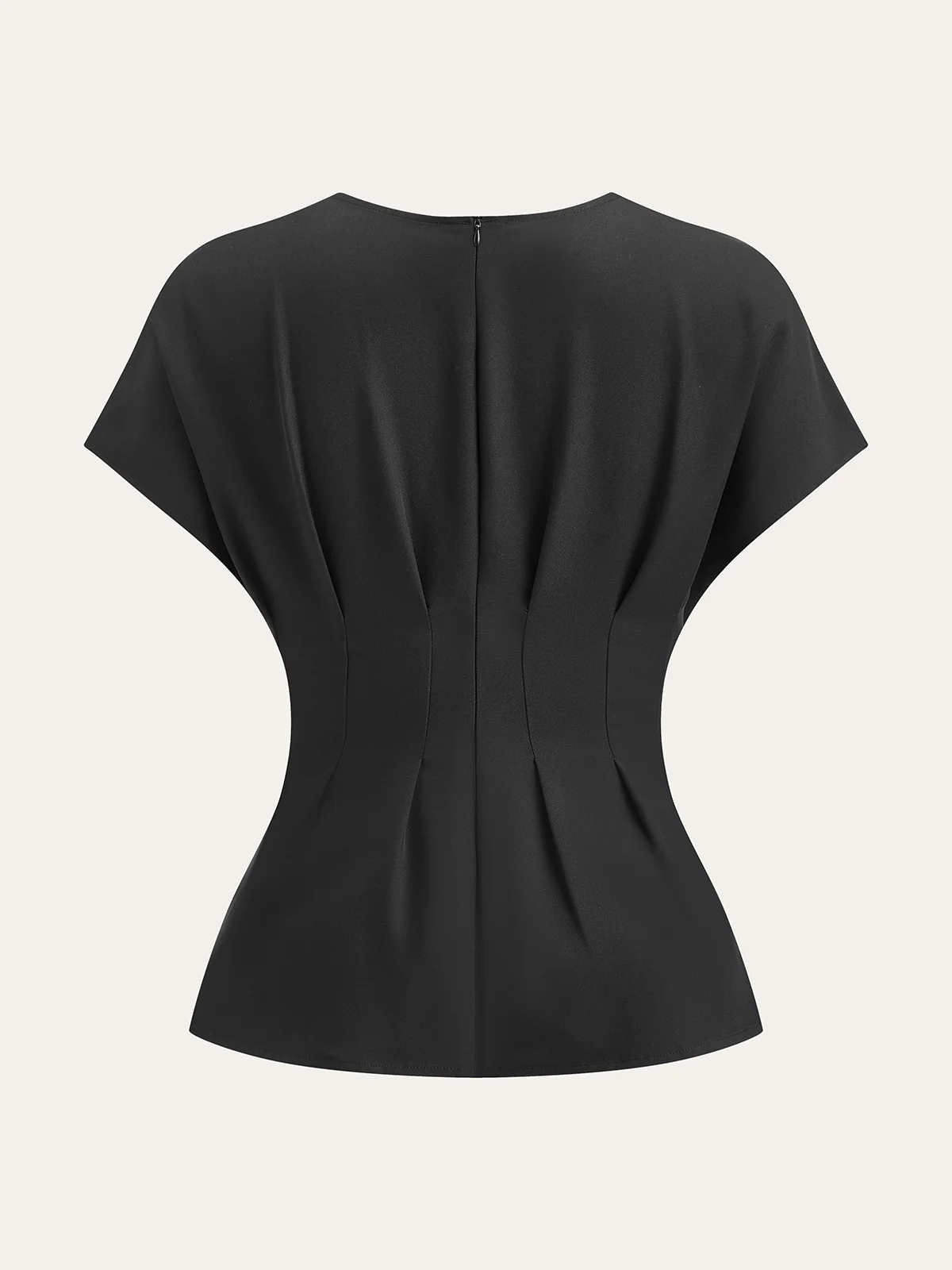 Pleated Waist Top - Wholesalesil